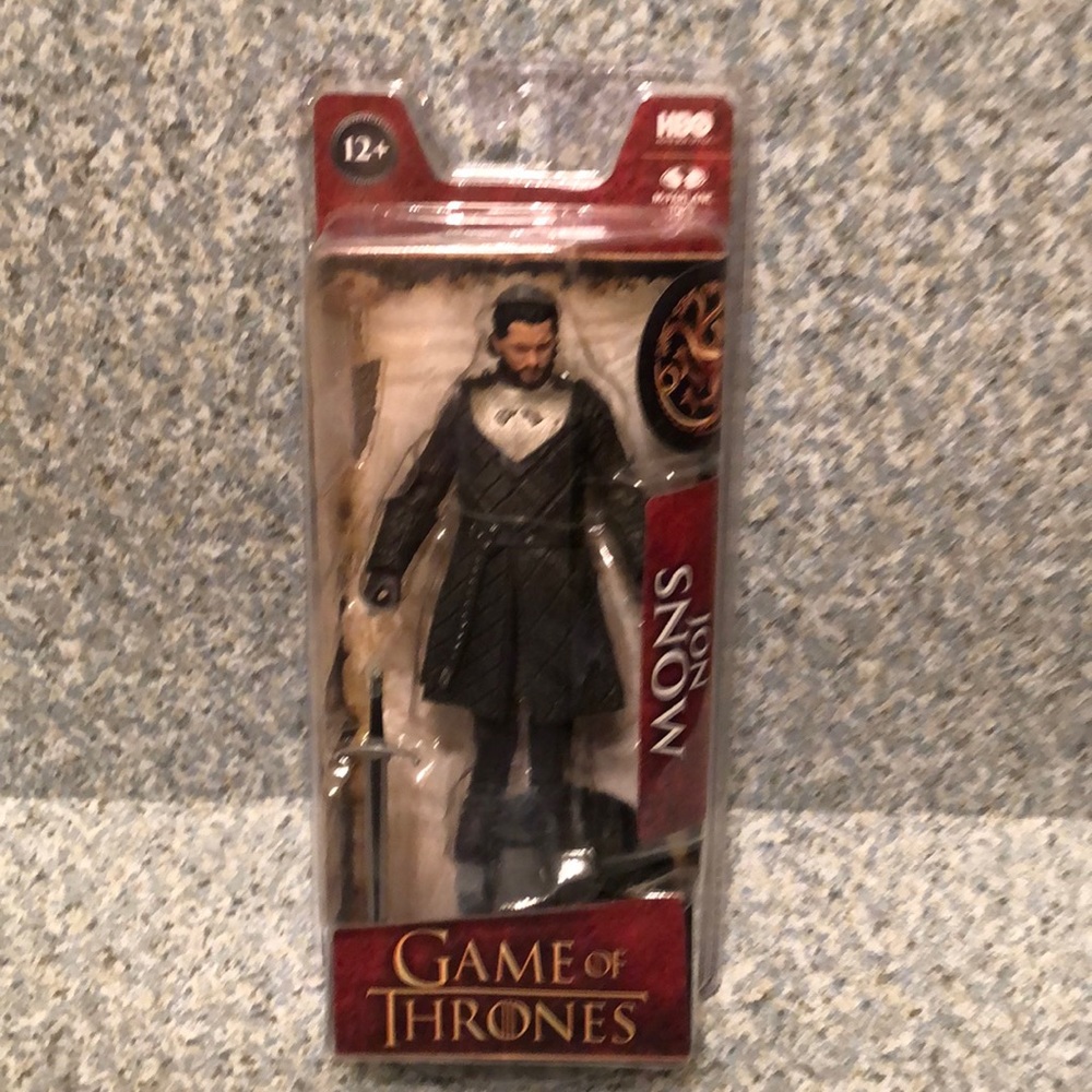 GAME OF THRONES!!  Jon Snow action figure!!!McFarlane Toys!! HBO!!! Great gift!!